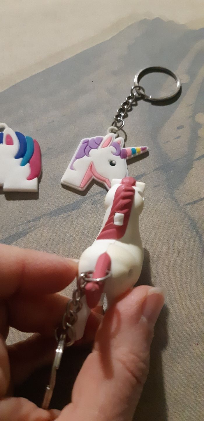 Porte-clés licorne - photo numéro 6