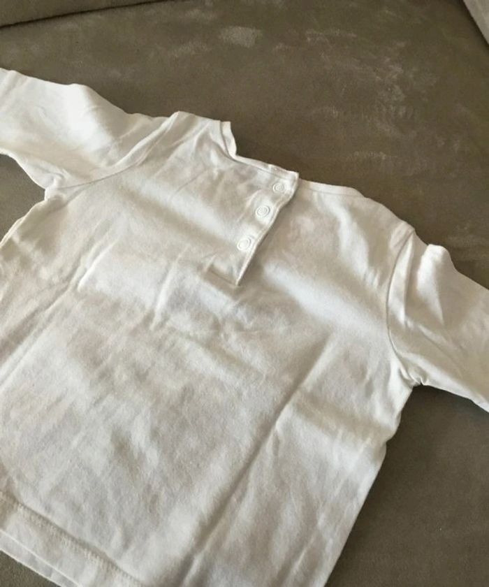 🌸 Tee shirt 12 mois In extenso - photo numéro 3