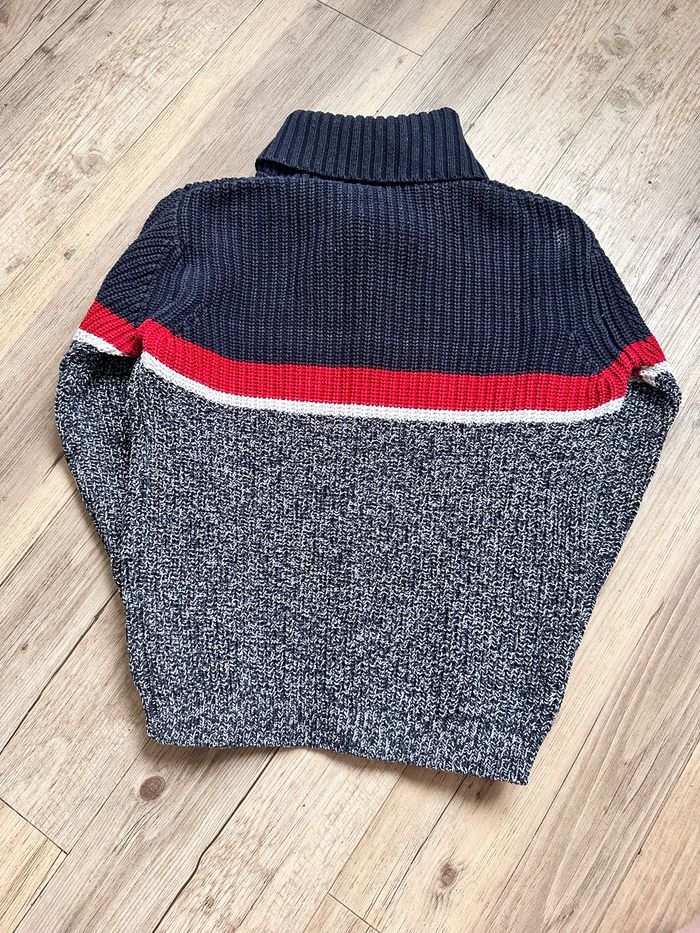 Pull col roulé à rayures garçons kiabi 10 ans - photo numéro 2