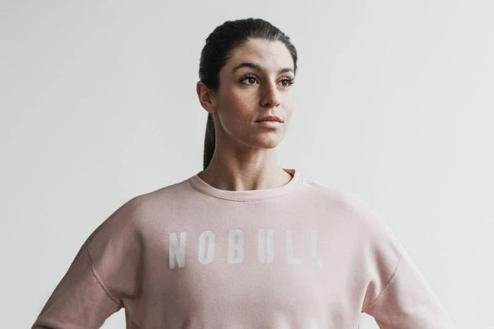 Pull Nobull rose S femme - photo numéro 8