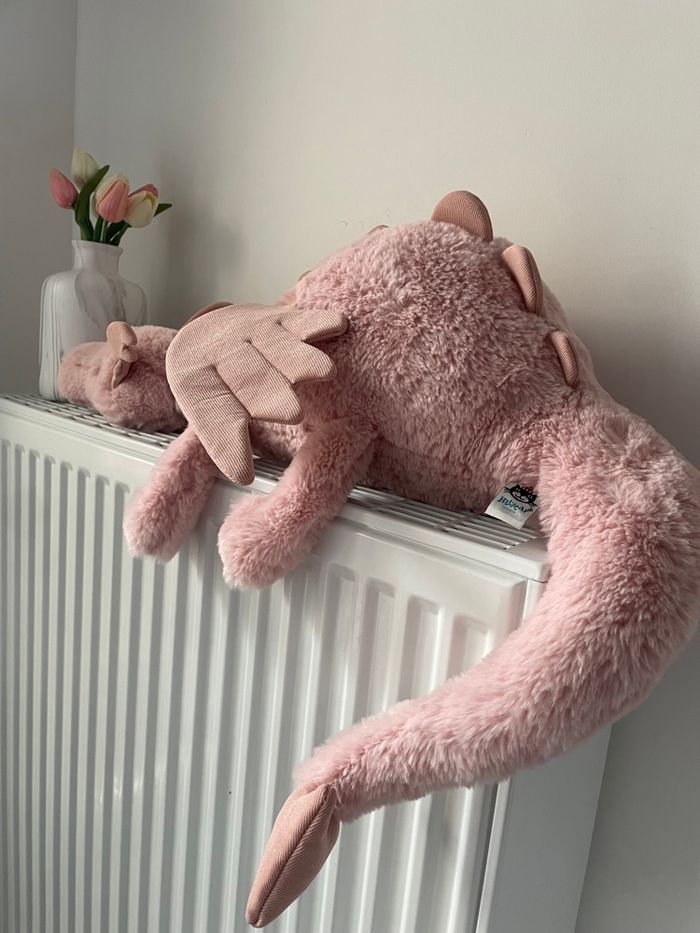 Peluche Jellycat Hugue Rose Dragon 🐉 - photo numéro 8