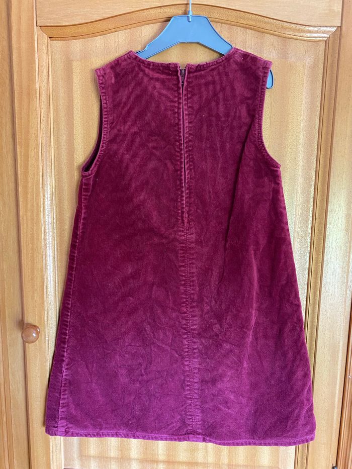 Robe couleur bordeaux 8 ans - photo numéro 2