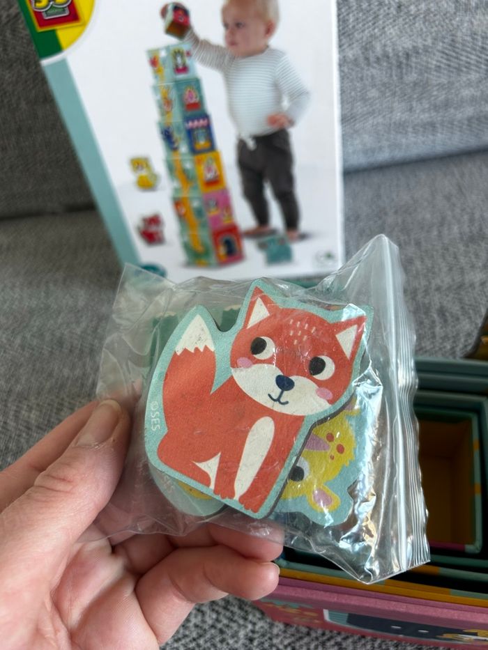 Cubes empilables bébé - photo numéro 2