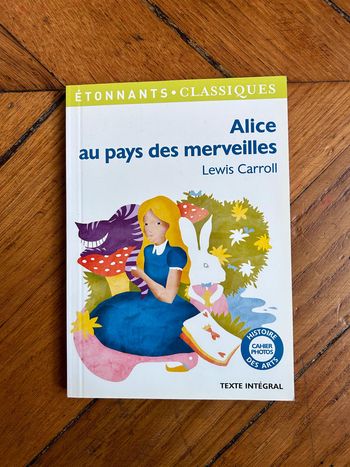 Neuf livre Alice au pays des merveilles Lewis Carroll