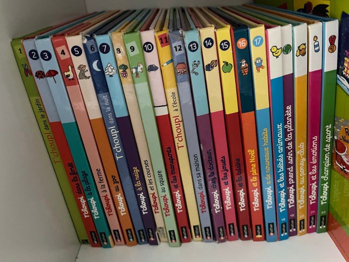 Collection complète t’choupi histoire à 2 voix
