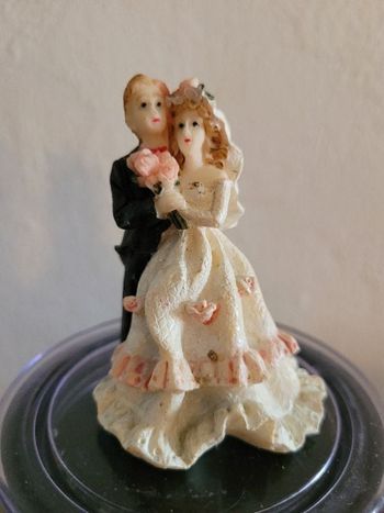 Figurine couple décoration mariage