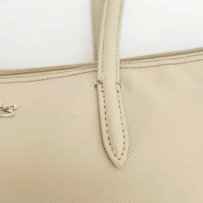 Sac Cabas Lacoste Beige - photo numéro 9