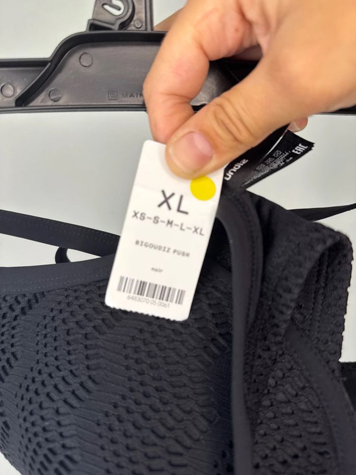 👙 haut de bikinis - indien - taille xl - neuf avec étiquette - photo numéro 4