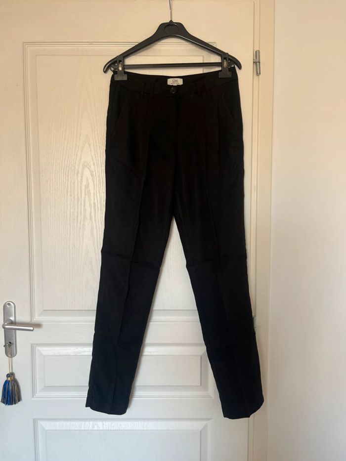 Pantalon noir Pablo taille 40 – fluide & ajusté - photo numéro 3