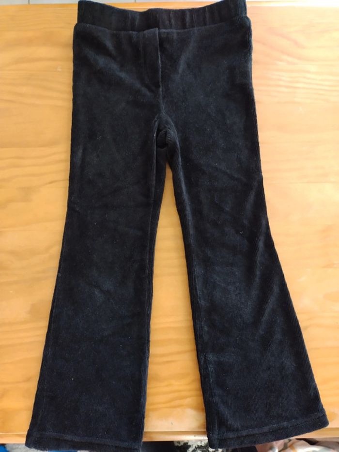 Pantalon fille patte d'eph 5 ans Orchestra velours