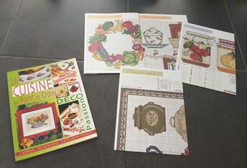 La cuisine au point de croix