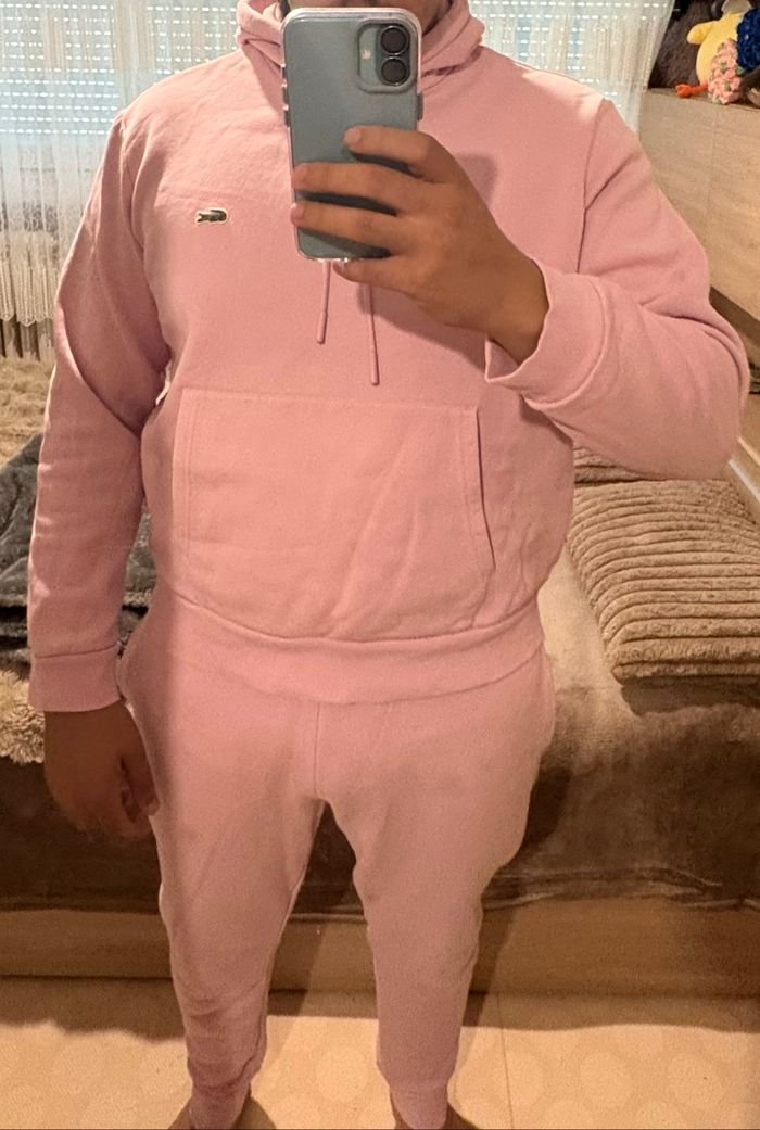 Ensemble Lacoste Rose Taille us xl - photo numéro 7