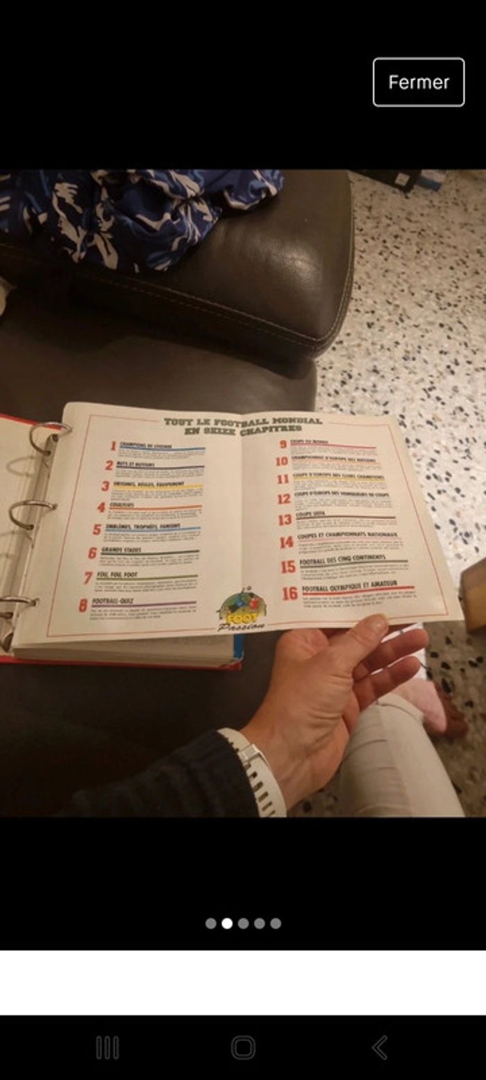 Classeur foot - photo numéro 2