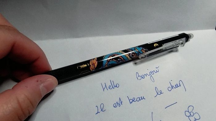 Stylo roller effaçable motif chinois - photo numéro 5