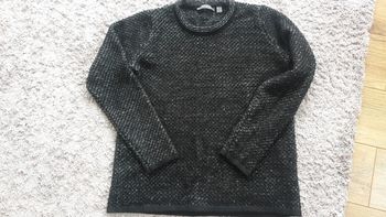 Pull noir pailleté esprit  t M