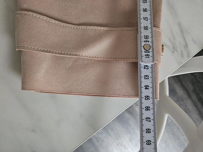 Zara veste longue beige ample taille S - photo numéro 17