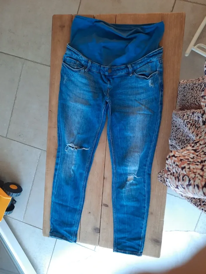Lot de 2 jeans grossesse - photo numéro 2