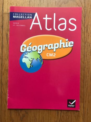 Atlas de géographie CM2 - Hatier