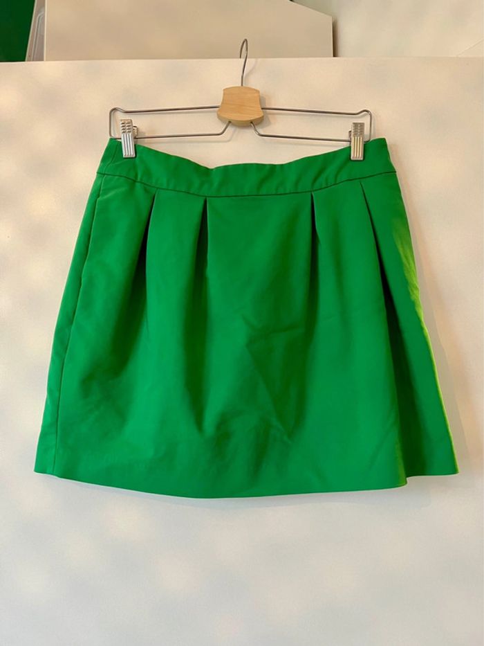 Mini jupe verte vintage les 3 suisses 42