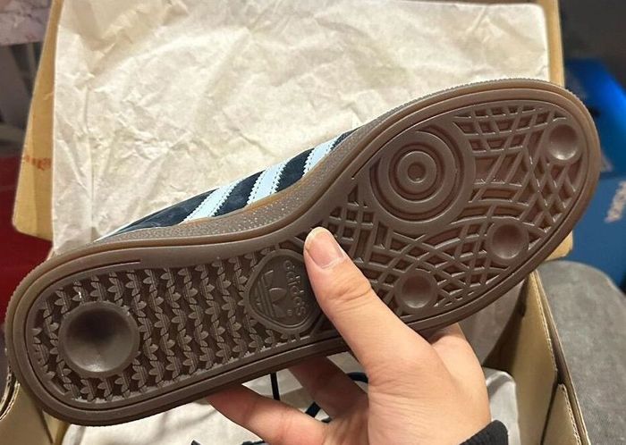 Adidas Handball Spzl Anti-slip blue-brown 37 - photo numéro 4