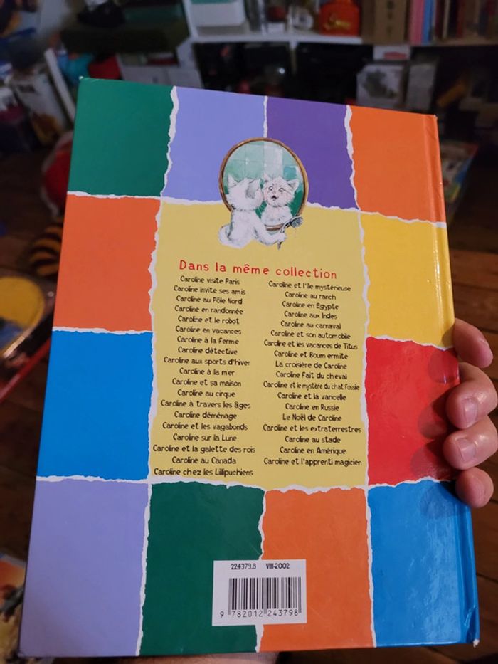 Livre rare Caroline et la Varicelle multicolore Pierre Probst Hachette Jeunesse Album - photo numéro 2