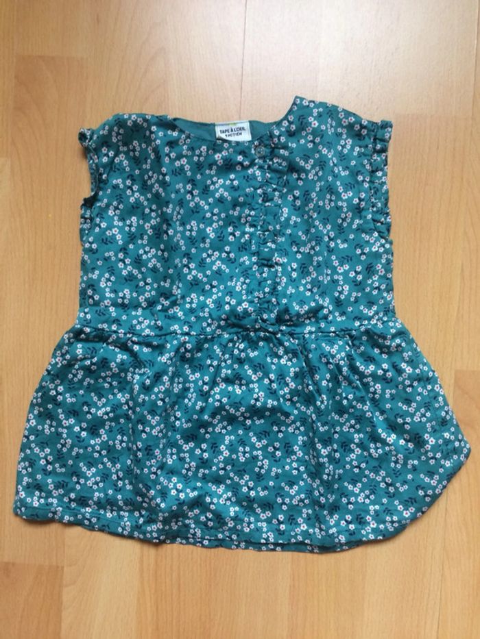 Tunique fleurie 9 mois