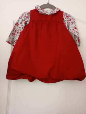 Robe avec chemisier 6 mois 