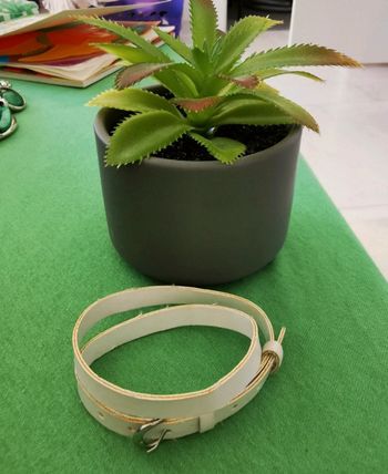 Bracelet blanc femme neuf