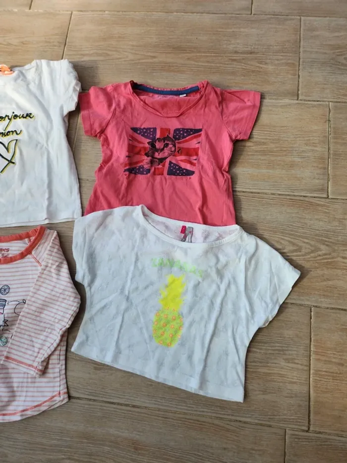 Tee shirt 4 ans lot de 4 - photo numéro 2