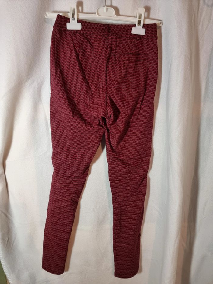 Pantalon bordeaux - photo numéro 2