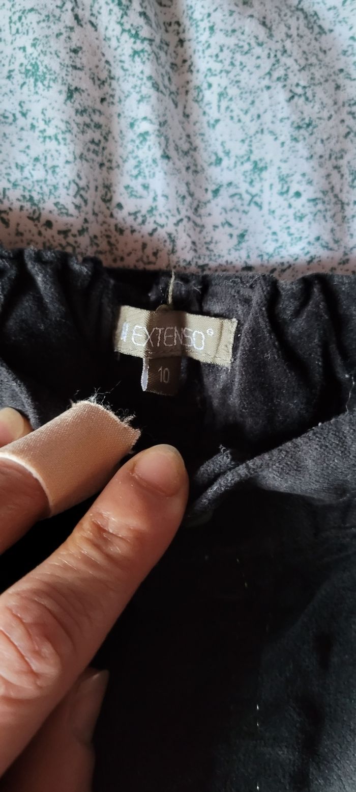 Pantacourt en velours - photo numéro 2