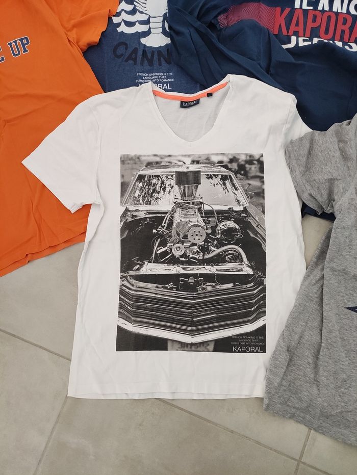 Lot 5 tee shirt Kaporal - photo numéro 6