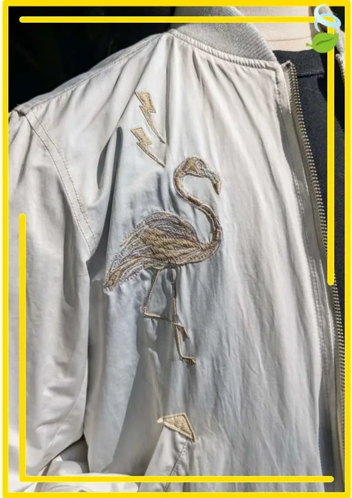 Veste bomber flamingo Diesel *rare* - photo numéro 4