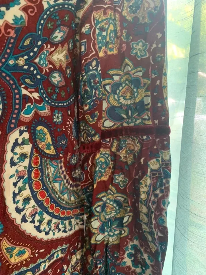 Blouse manches longues à motifs taille 44-46 - photo numéro 7