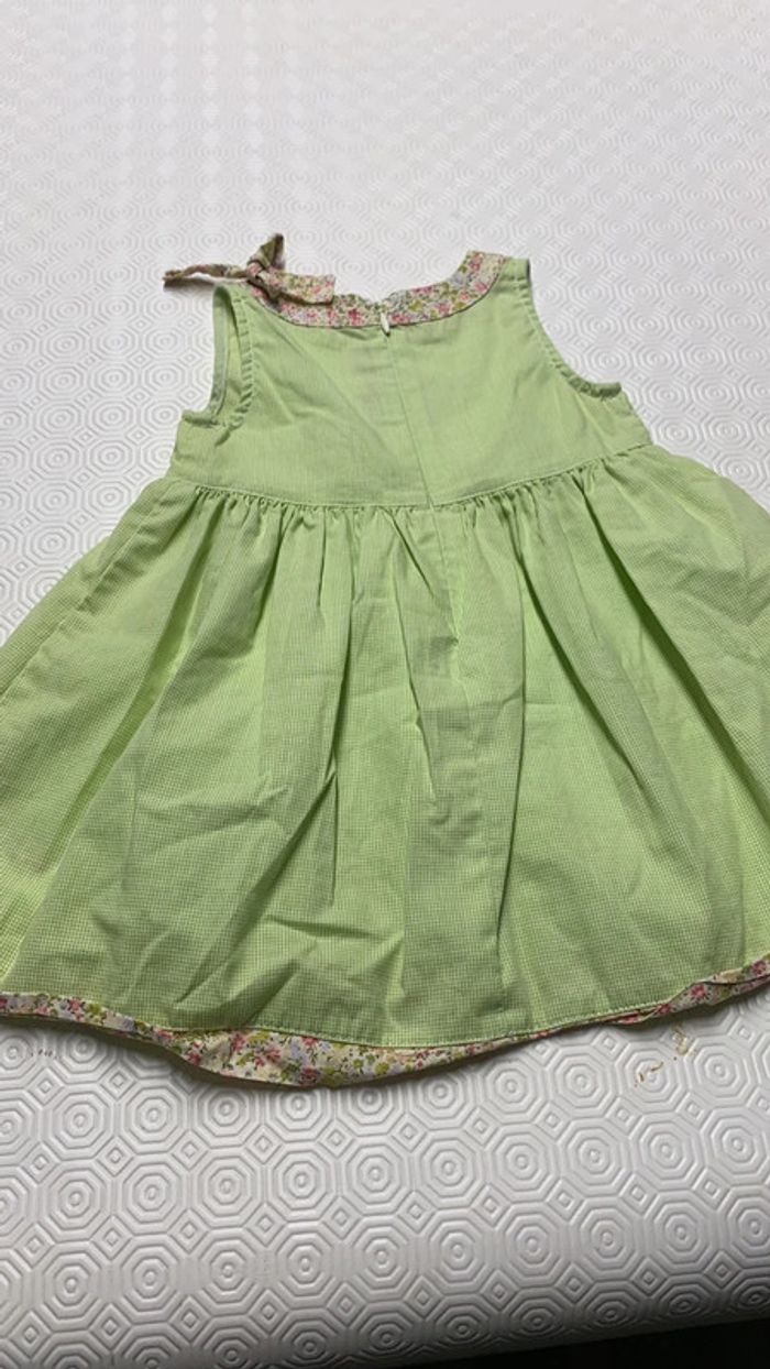 Robe vichy verte - photo numéro 5