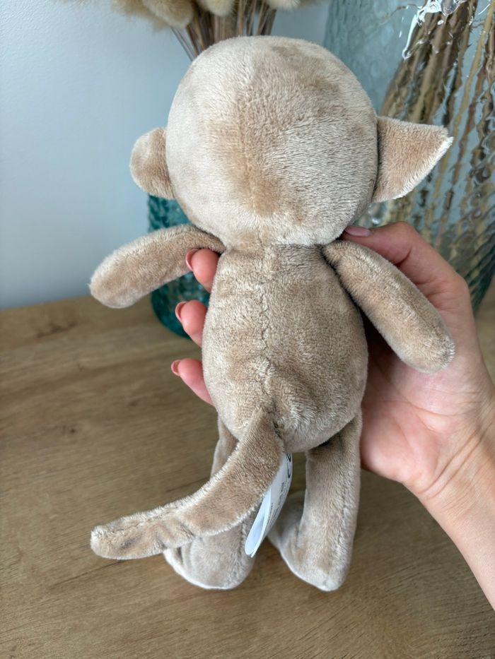 Doudou singe marron beige - photo numéro 3