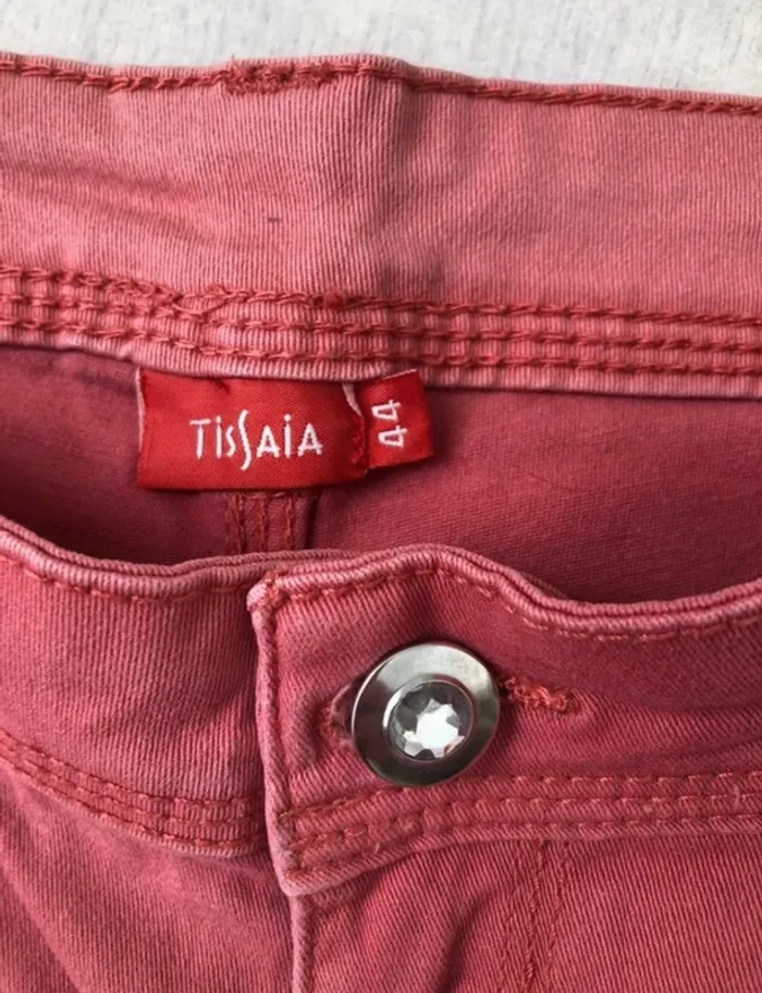 Pantalon 44 rose - photo numéro 3