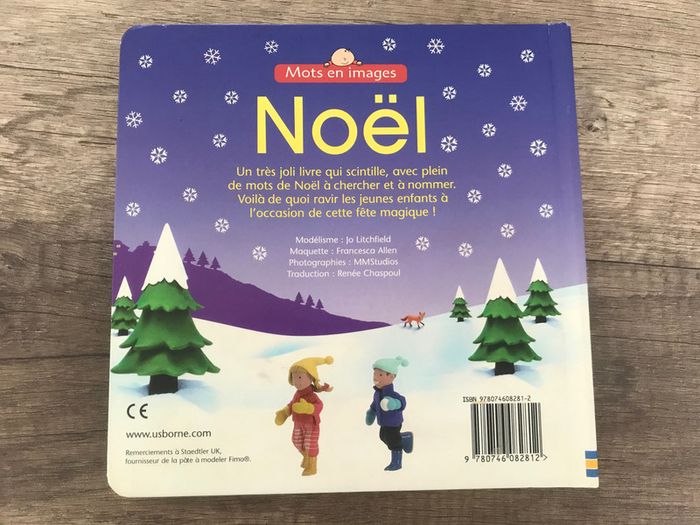Livre mots en images, éditions Usborne : noël - photo numéro 2
