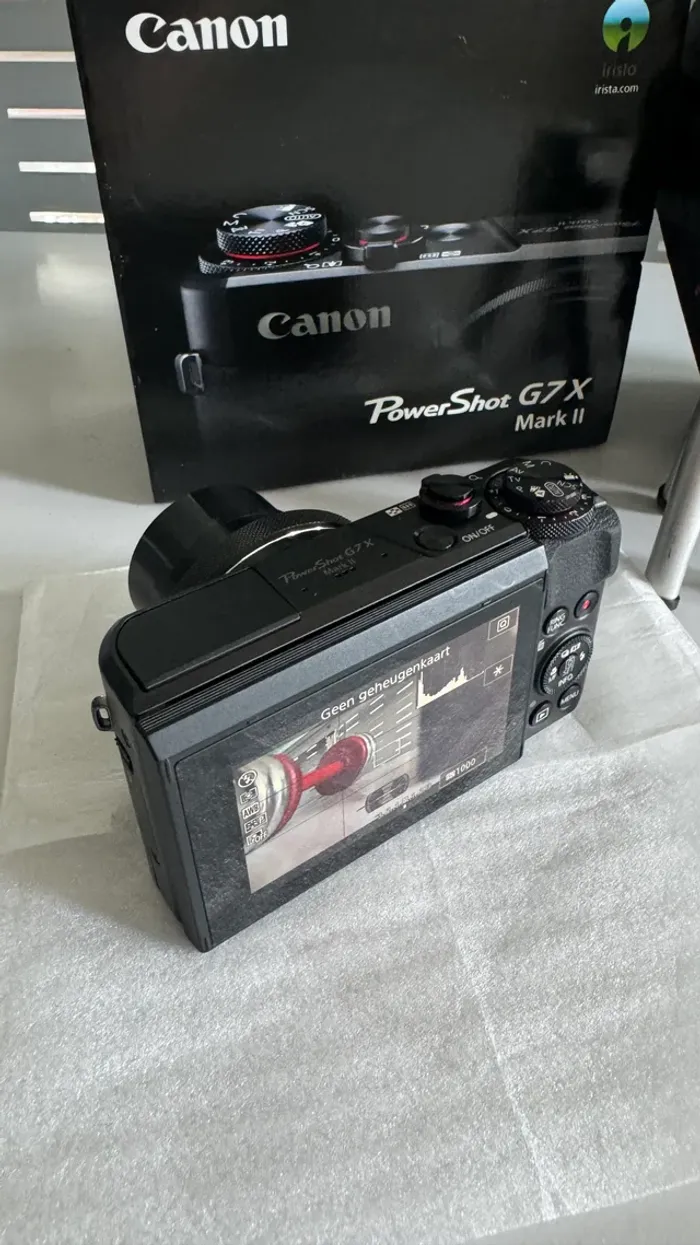 Canon g7x mark ii état comme neuf Complet avec boite + trépied + chargeur - photo numéro 4