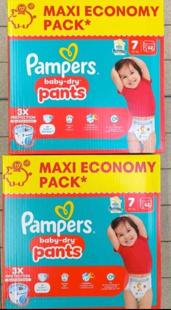 Pampers baby dry pants taille 7