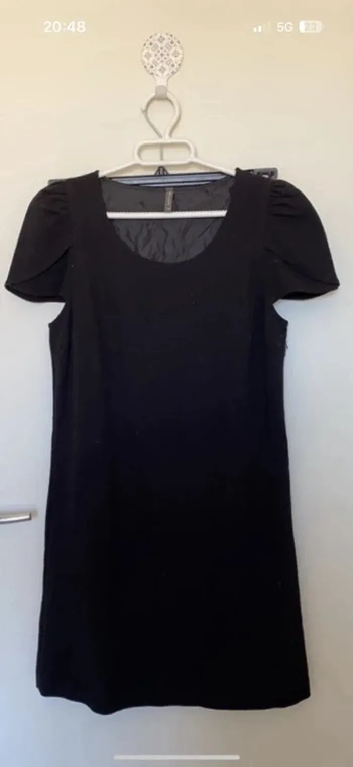 Robe noire élégante NafNaf– Taille 38