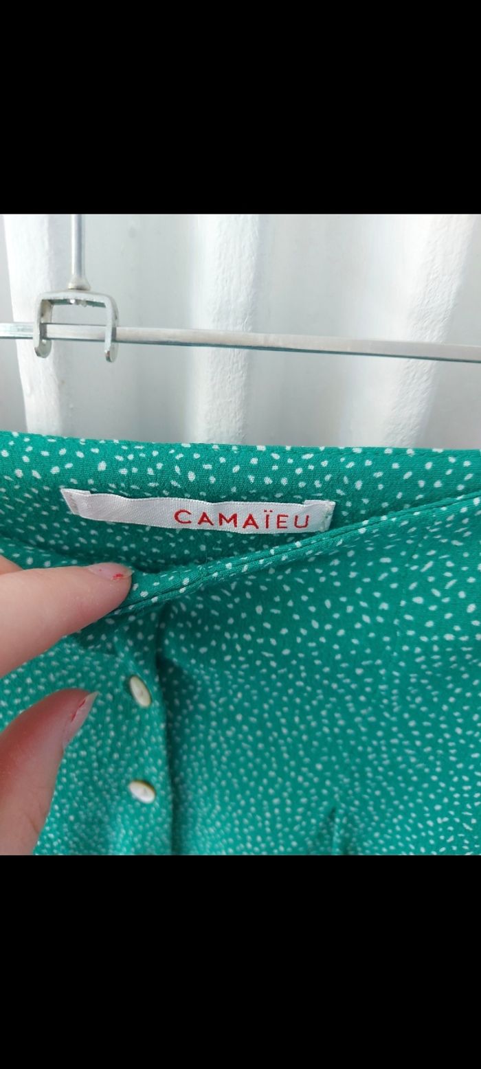 Jupe verte Camaieu - photo numéro 5