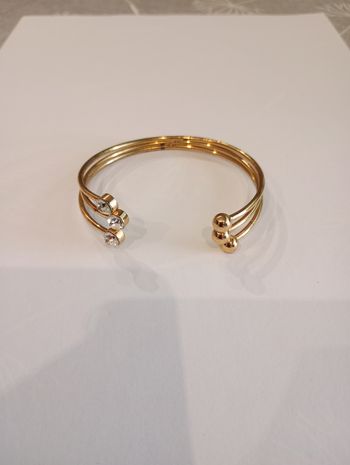 Bracelet strass et boules