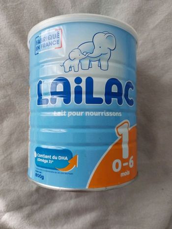 Lait lailac 1er âge