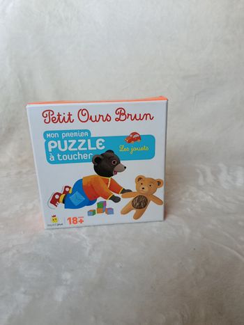 Mon premier puzzle à toucher Petit Ours Brun