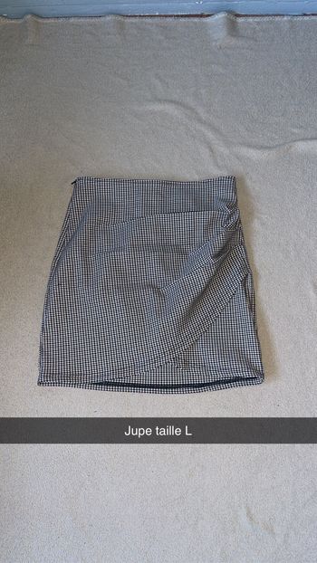 Jupe à carreau L