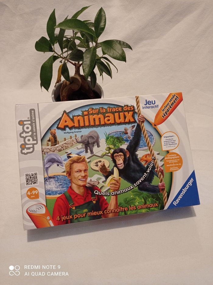 Sur la trace des animaux tiptoi