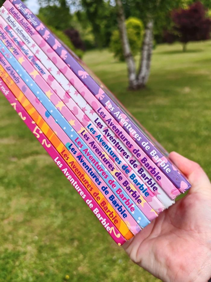 Lot de 9 livres vintages - les aventures de barbie - photo numéro 9