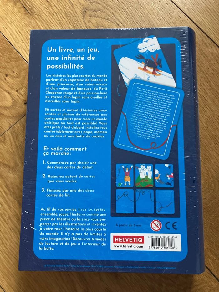 Livre jeu « les histoires les plus courtes du monde » - photo numéro 2