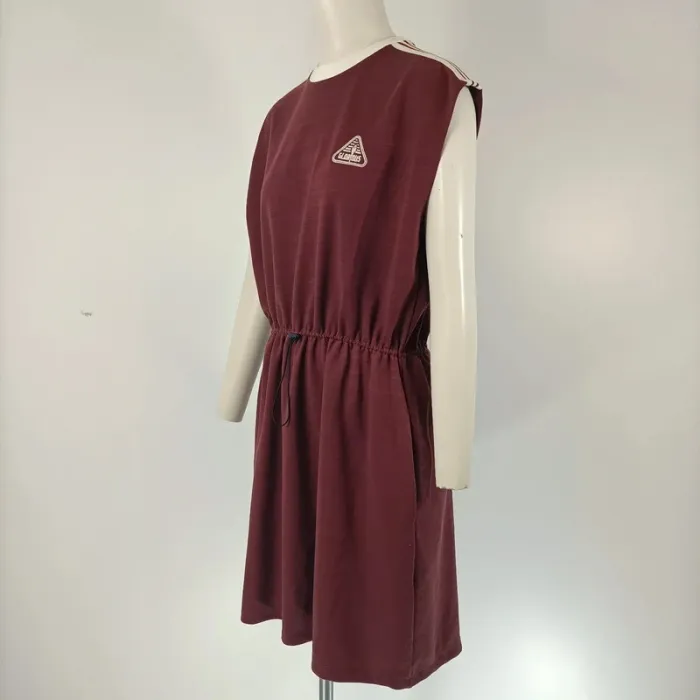 Robe sportswear bordeaux Fit Boutique style rétro taille S neuve A006 - photo numéro 3